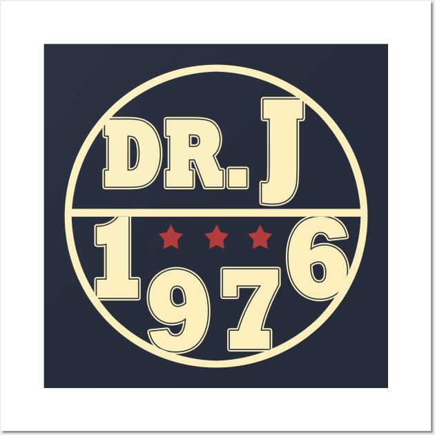 Dr. J 1976 Wall Art by MonkeyKing